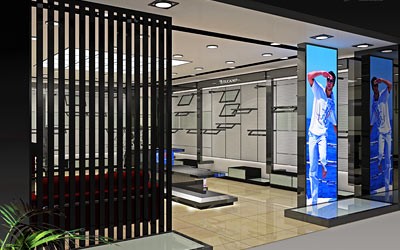 啄木鸟男装店铺展示