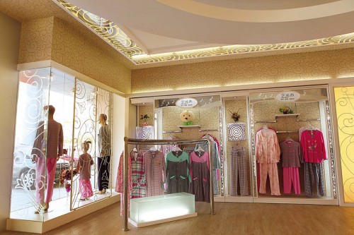 索拉茜内衣店铺形象