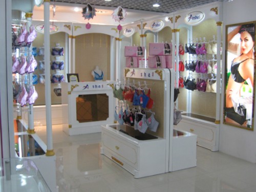 安莎内衣店铺展示