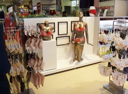 菲黛尔内衣店铺形象