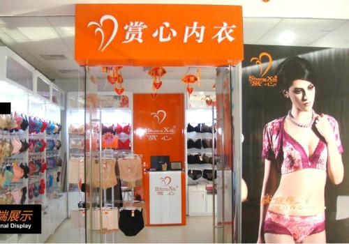 赏心内衣店铺形象