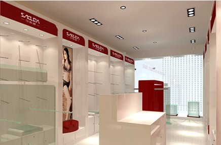 莎库娜内衣店铺展示