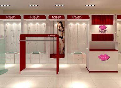 莎库娜内衣店铺展示