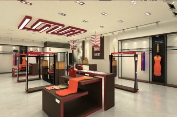 布衣斋女装店铺展示