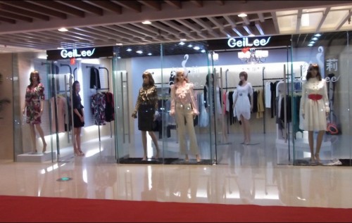 给莉女装店铺展示