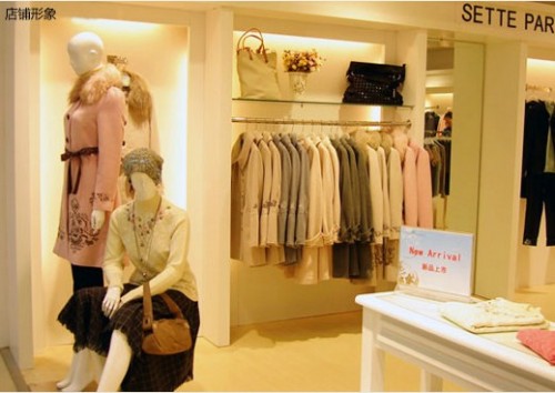 SetteParole女装店铺展示
