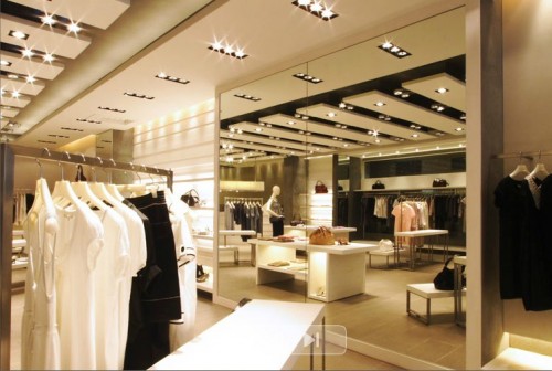 独身贵族女装店铺展示