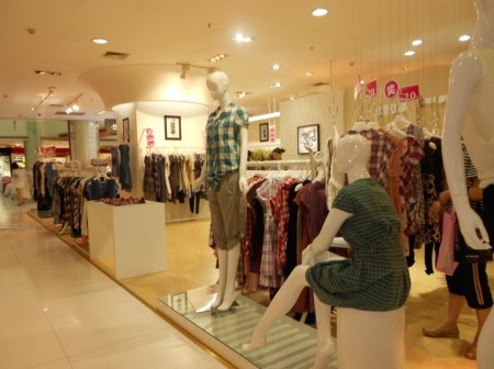 花弄影女装店铺展示