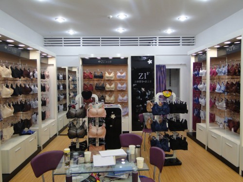 姿立方内衣店铺形象