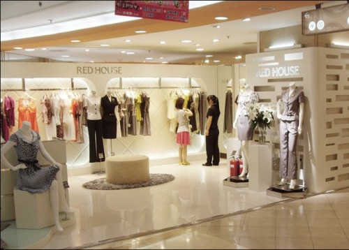 红袖坊女装店铺展示