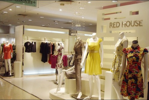 红袖坊女装店铺展示