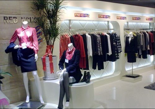 红袖坊女装店铺展示