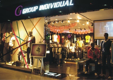 GROUPINDIVIDUAL®GI男装店铺展示