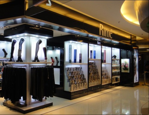 韵魅内衣店铺展示