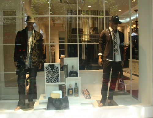 联邦欧诗兰男装店铺展示