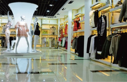 神秘身份女装店铺展示