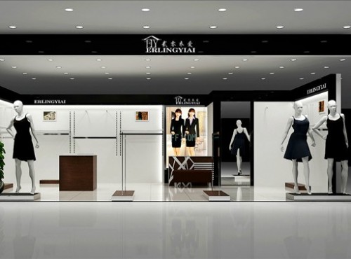 贰零衣爱女装店铺展示