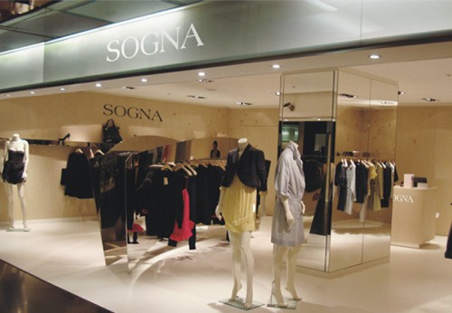 SOGNA女装店铺形象