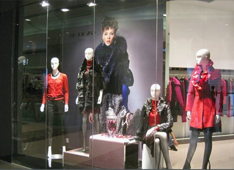 裘堤婼女装店铺展示