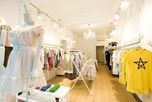 杰艾丝女装店铺展示