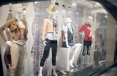 点裳女装店铺展示