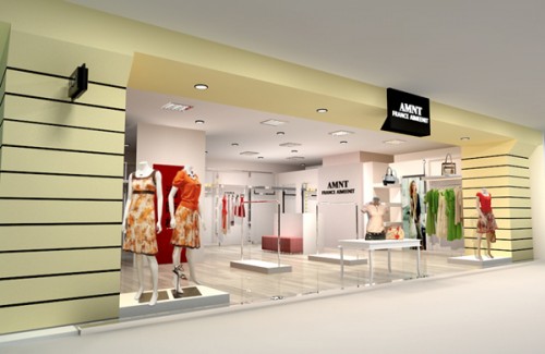 艾梅尼特女装店铺形象