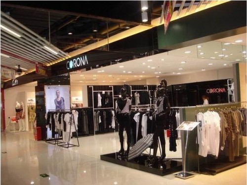 珂罗娜女装店铺形象