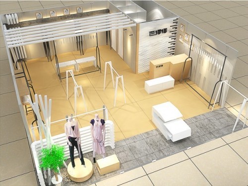 芭娜娜女装店铺形象