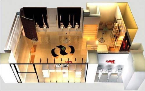 纳吉儿女装店铺形象