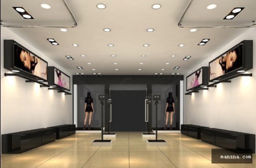 曼丝娜女装店铺形象