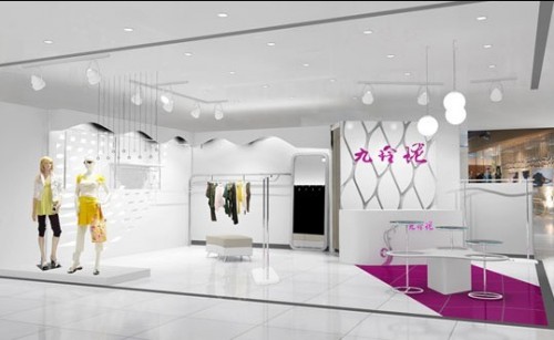 九玲珑女装店铺展示