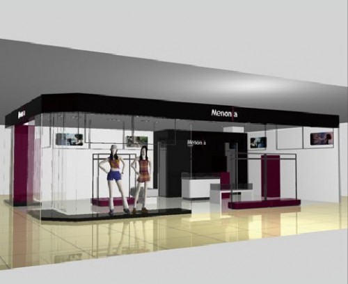 米诺妮雅女装店铺形象