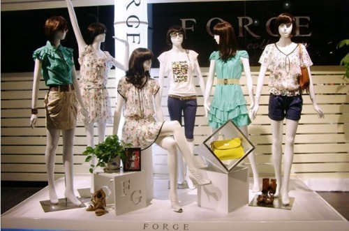 菲阁女装店铺展示