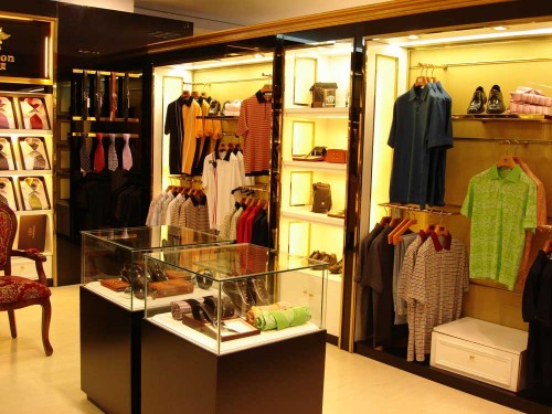 威尔丹顿男装店铺展示