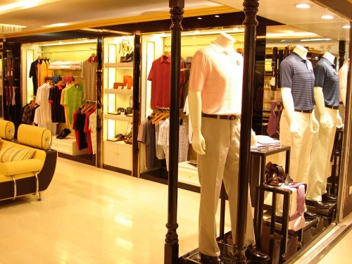 威尔丹顿男装店铺展示