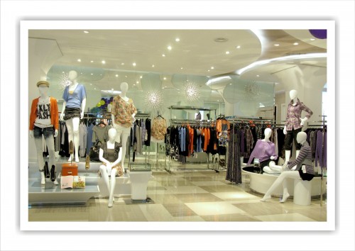 衣香丽影女装店铺形象