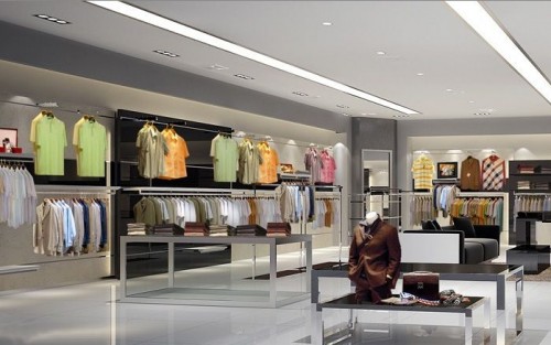 老人头男装店铺展示