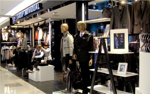 G.I男装店铺展示