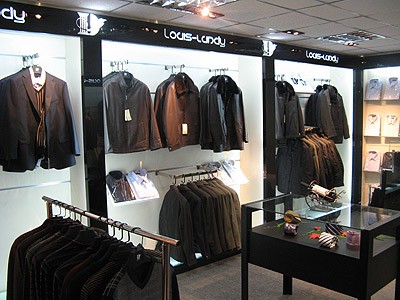 路易蓝帝男装店铺展示