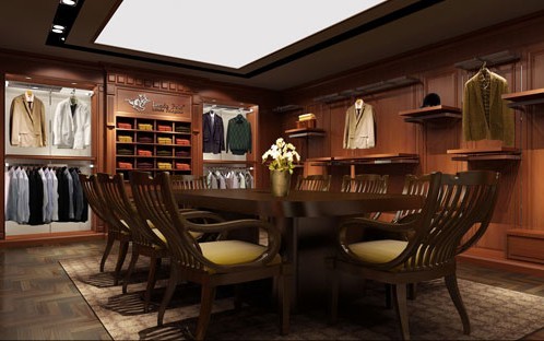 伦德.保罗男装店铺展示