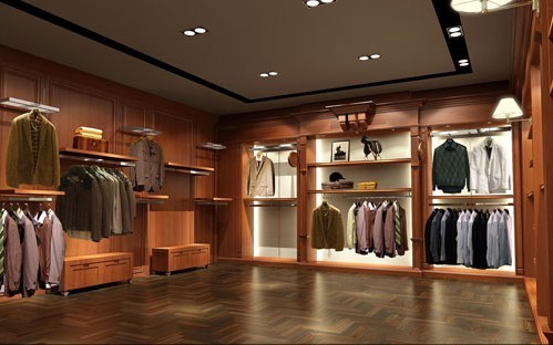 伦德.保罗男装店铺展示