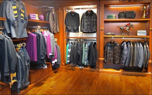 伦德.保罗男装店铺展示