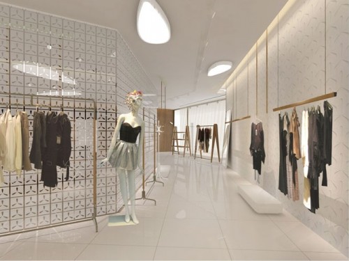 花讯女装店铺展示