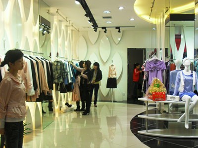 郁香菲女装店铺展示