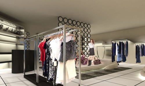 自然码女装店铺展示