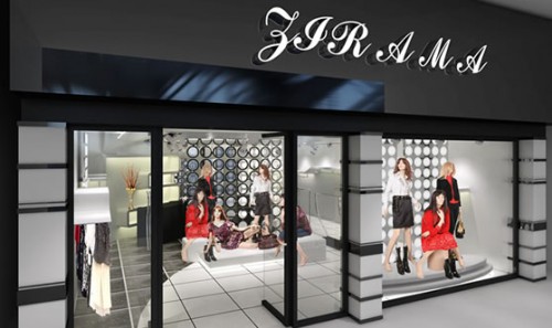 自然码女装店铺展示