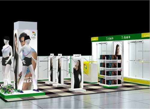 花雨伞内衣店铺形象