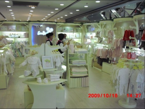 阳光鼠童装店铺形象