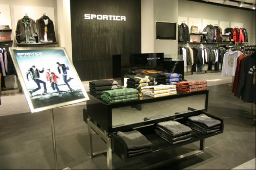 斯波帝卡男装店铺形象