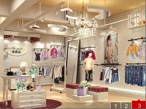 诺雅思童装店铺展示